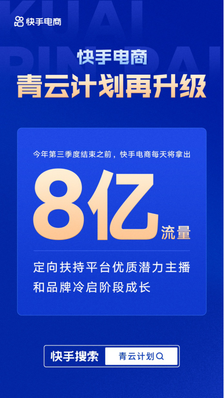 快手電商“青云計劃”再升級，每天8億流量助力商家冷啟260.png